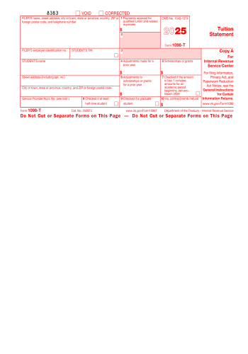 1098-T - Fill out Form 1098-T Online in 2025
