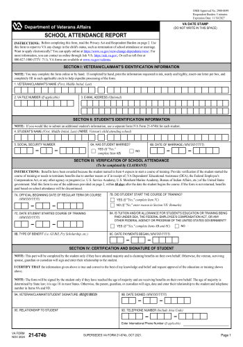 VA 21-674B - Fill out Form VA 21-674B Online in 2025
