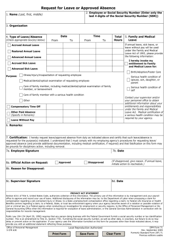 OPM 71 - OPM 71 Form for 2025
