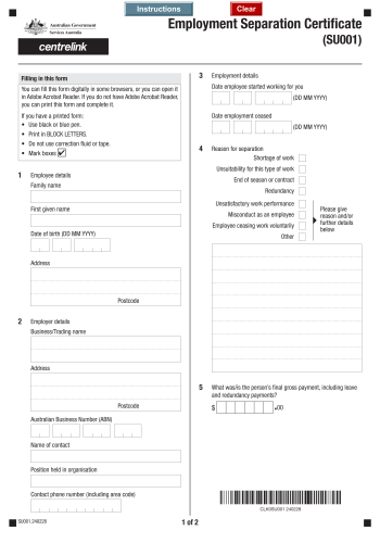 SU001 - SU001 Form for 2025