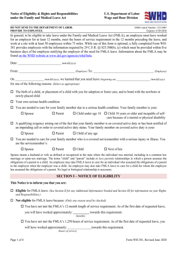 WH-381 - WH-381 Form for 2025