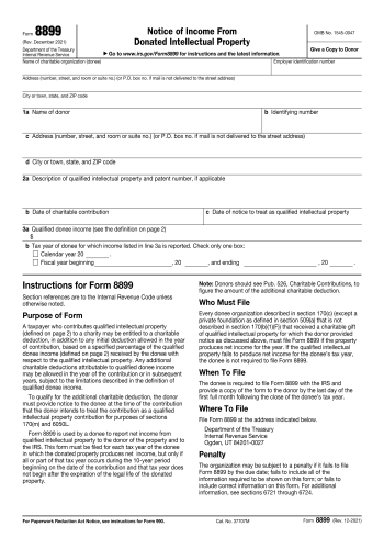 8899 - 8899 Financial Form for 2025