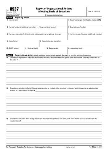 8937 - 8937 Financial Form for 2025