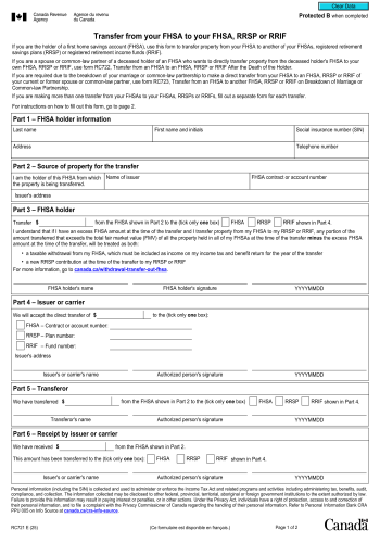 RC721 - RC721 Financial Form for 2025