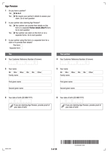 SA002 - SA002 Form for 2025