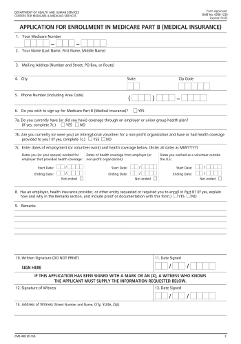 MCS 40B - MCS 40B Healthcare Form for 2025