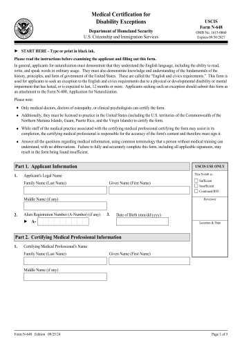 N-648 - N-648 Healthcare Form for 2025