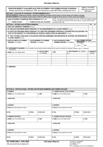 DD 2656-1 - Fill out DD 2656-1 Online in 2025