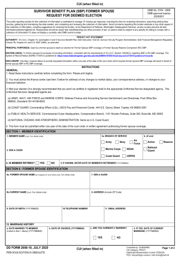 DD 2656-10 - Fill out DD 2656-10 Online in 2025