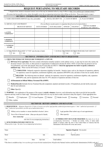 SF 180 - Fill out SF 180 Online in 2025