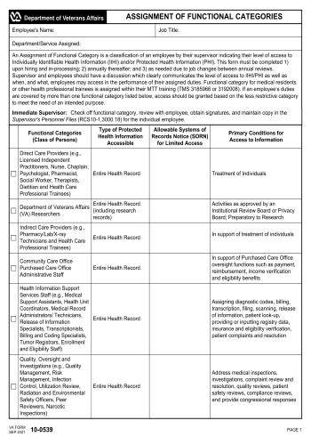 VA 10-0539 - Fill out VA 10-0539 Online in 2025
