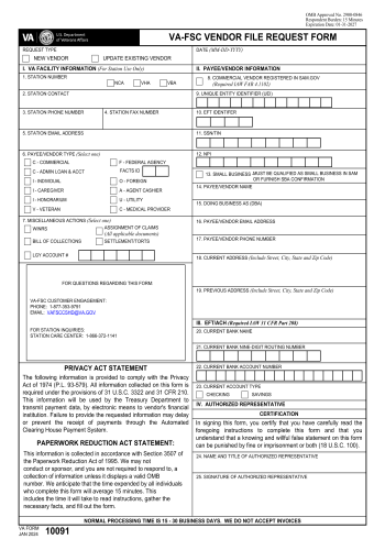VA Form 10091 - Fill out VA Form 10091 Online in 2025