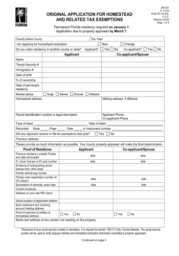 DR-501 - DR-501 Form for 2025
