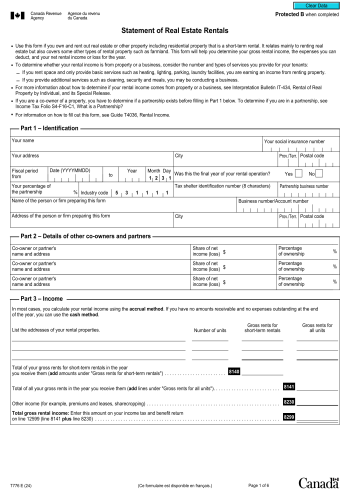 T776 - T776 Form for 2025