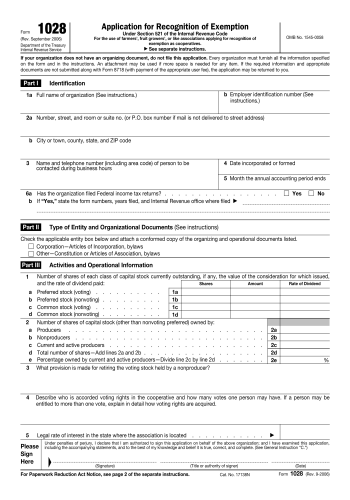 1028 - 1028 Tax Form for 2025