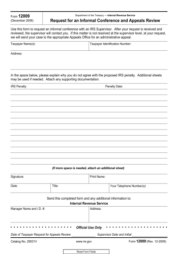 12009 - 12009 Tax Form for 2025