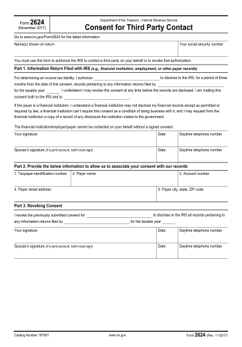 2624 - 2624 Tax Form for 2025