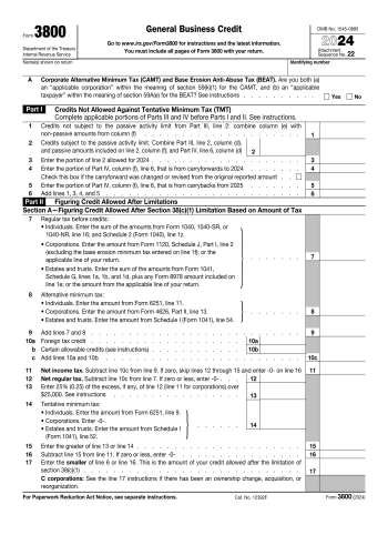 3800 - 3800 Tax Form for 2025