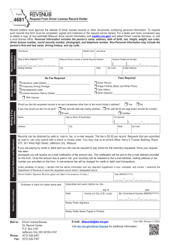 4681 - 4681 Tax Form for 2025