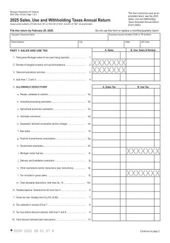 5081 - 5081 Form for 2025