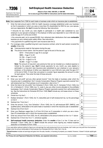 7206 - 7206 Tax Form for 2025