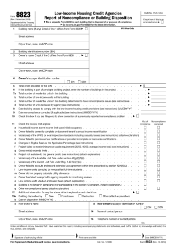 8823 - 8823 Tax Form for 2025