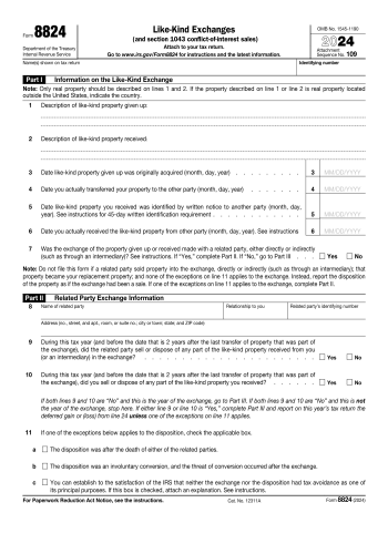 8824 - 8824 Tax Form for 2025