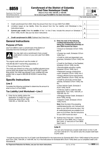 8859 - 8859 Tax Form for 2025