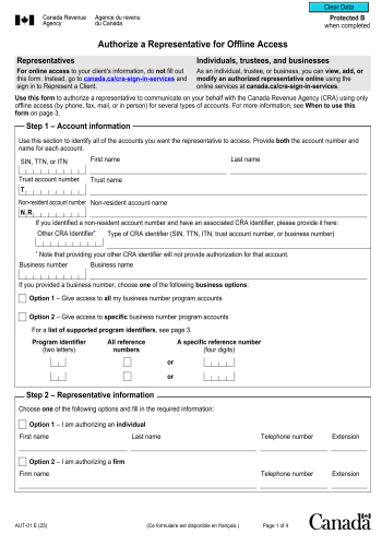AUT-01 - AUT-01 Tax Form for 2025