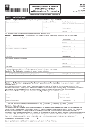 DR-835 - DR-835 Tax Form for 2025