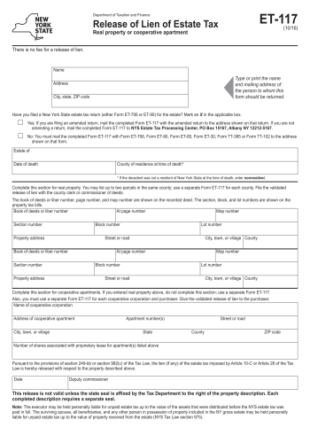 ET-117 - ET-117 Tax Form for 2025