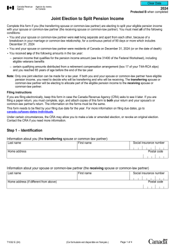 T1032 - T1032 Tax Form for 2025