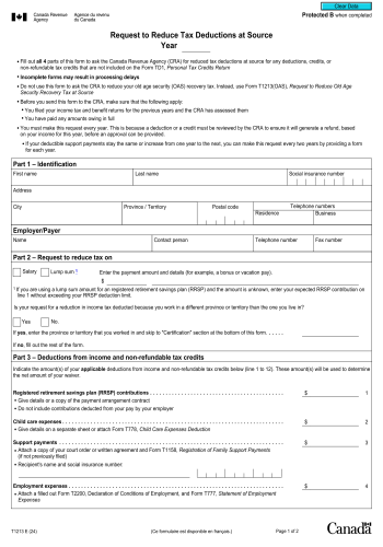 T1213 - T1213 Tax Form for 2025