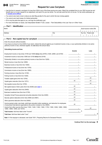 T1A - T1A Tax Form for 2025