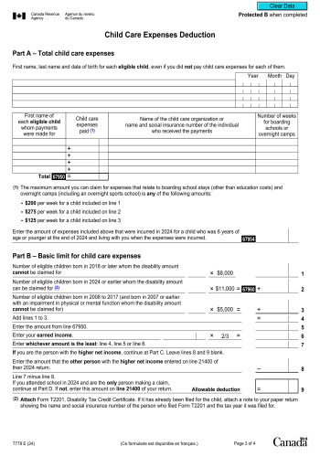 T778 - T778 Tax Form for 2025