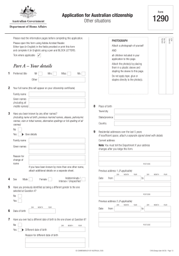 1290 - 1290 Form for 2025